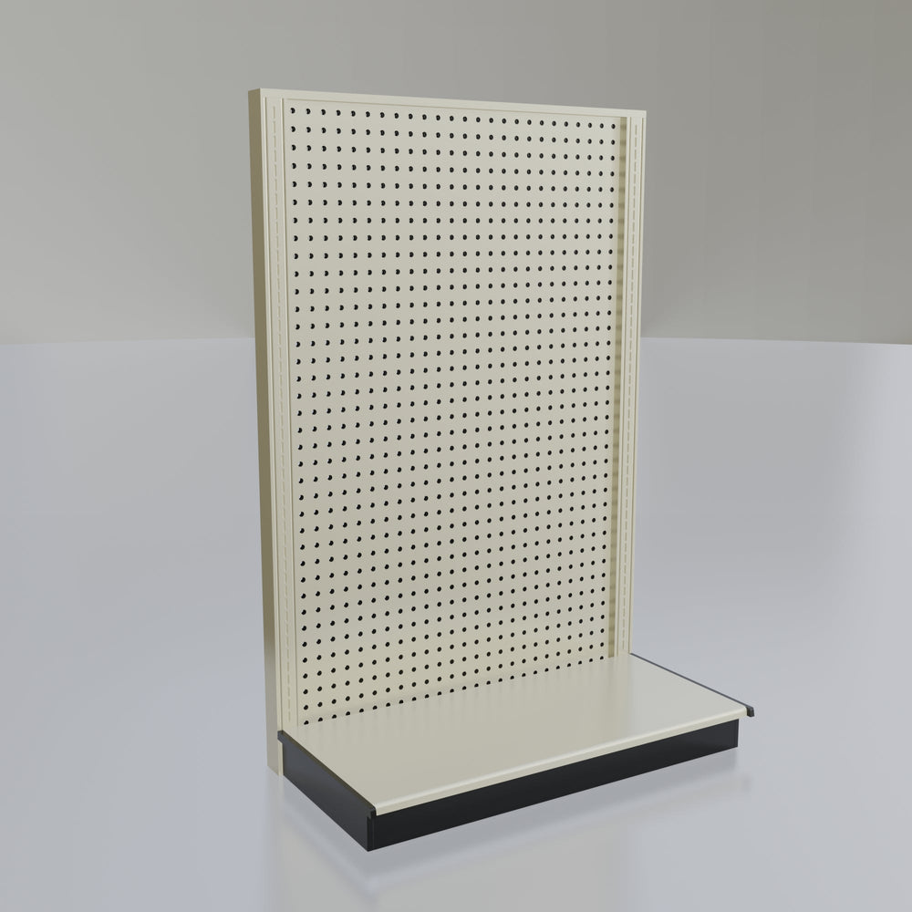 Lozier Gondola Wall Display Starter, platinum 36W 54H 19D