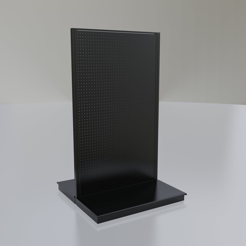 Lozier Gondola Island Display Starter, Black 48W 84H 25D
