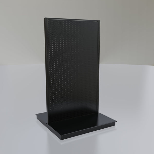 Lozier Gondola Island Display Starter, Black 48W 84H 25D
