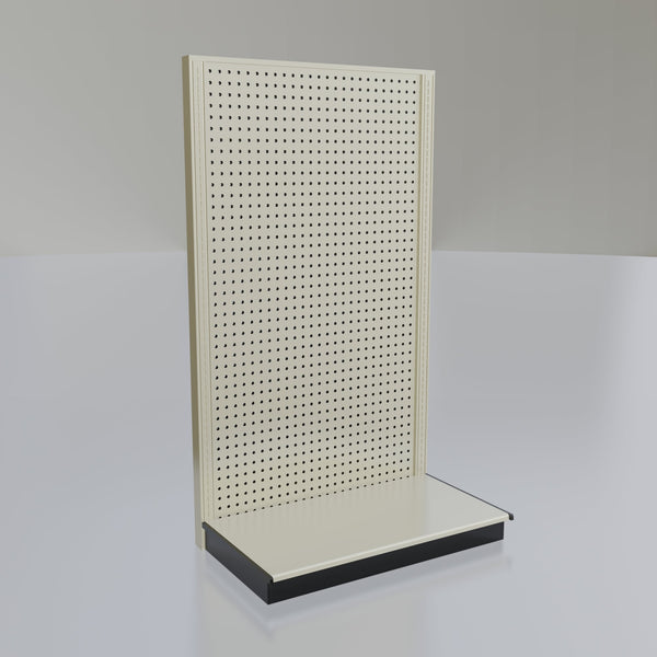 Lozier Gondola Wall Display Starter, platinum 36W 60H 22D