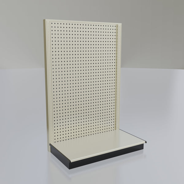 Lozier Gondola Wall Display Starter, platinum 36W 54H 22D