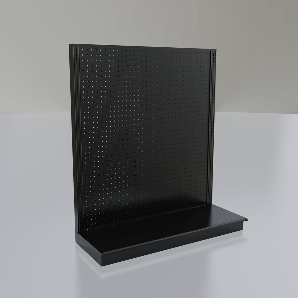 Lozier Shelving Single-Sided Starter Unit, Black 48W 54H 19D