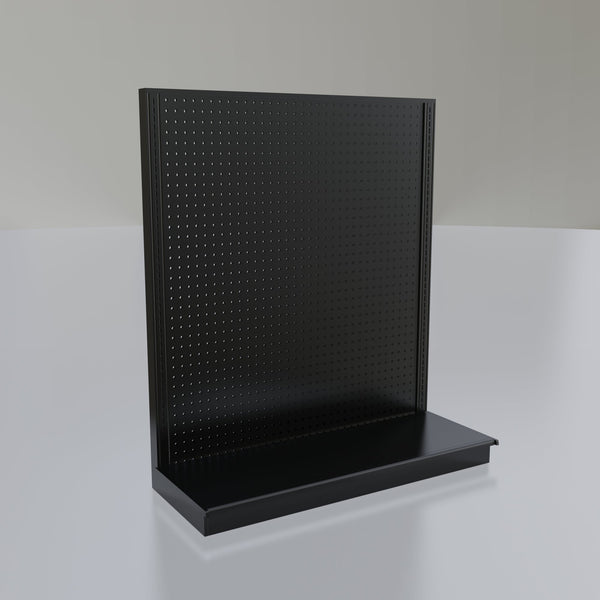 Lozier Shelving Single-Sided Starter Unit, Black 48W 54H 19D