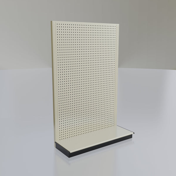 Lozier Shelving Single-Sided Starter, platinum 48W 72H 19D