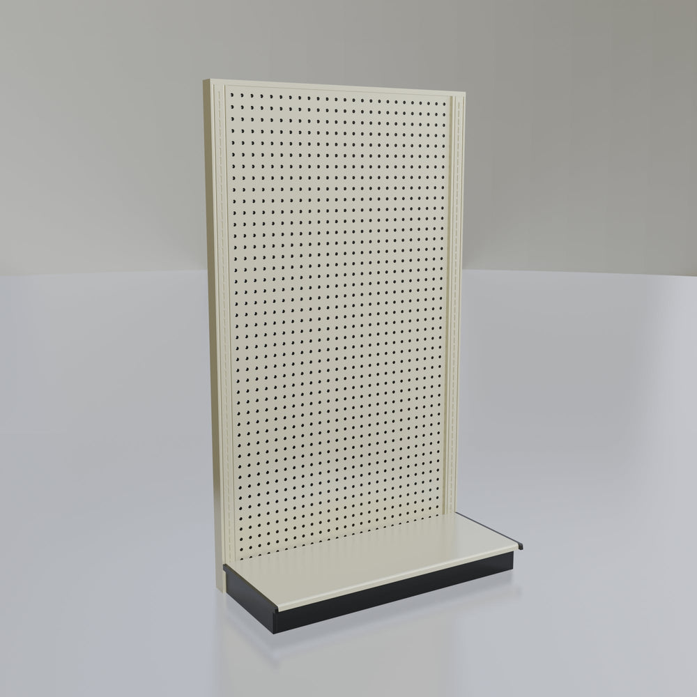 Lozier Gondola Wall Display Starter, platinum 36W 60H 16D