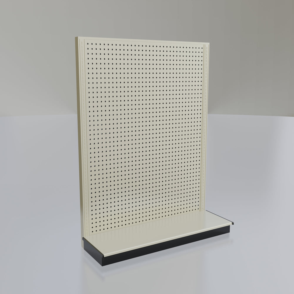 Lozier Gondola Wall Display Starter, platinum 48W 60H 16D