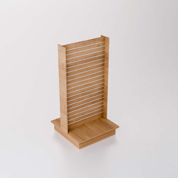 2-Way Slatwall Display Maple