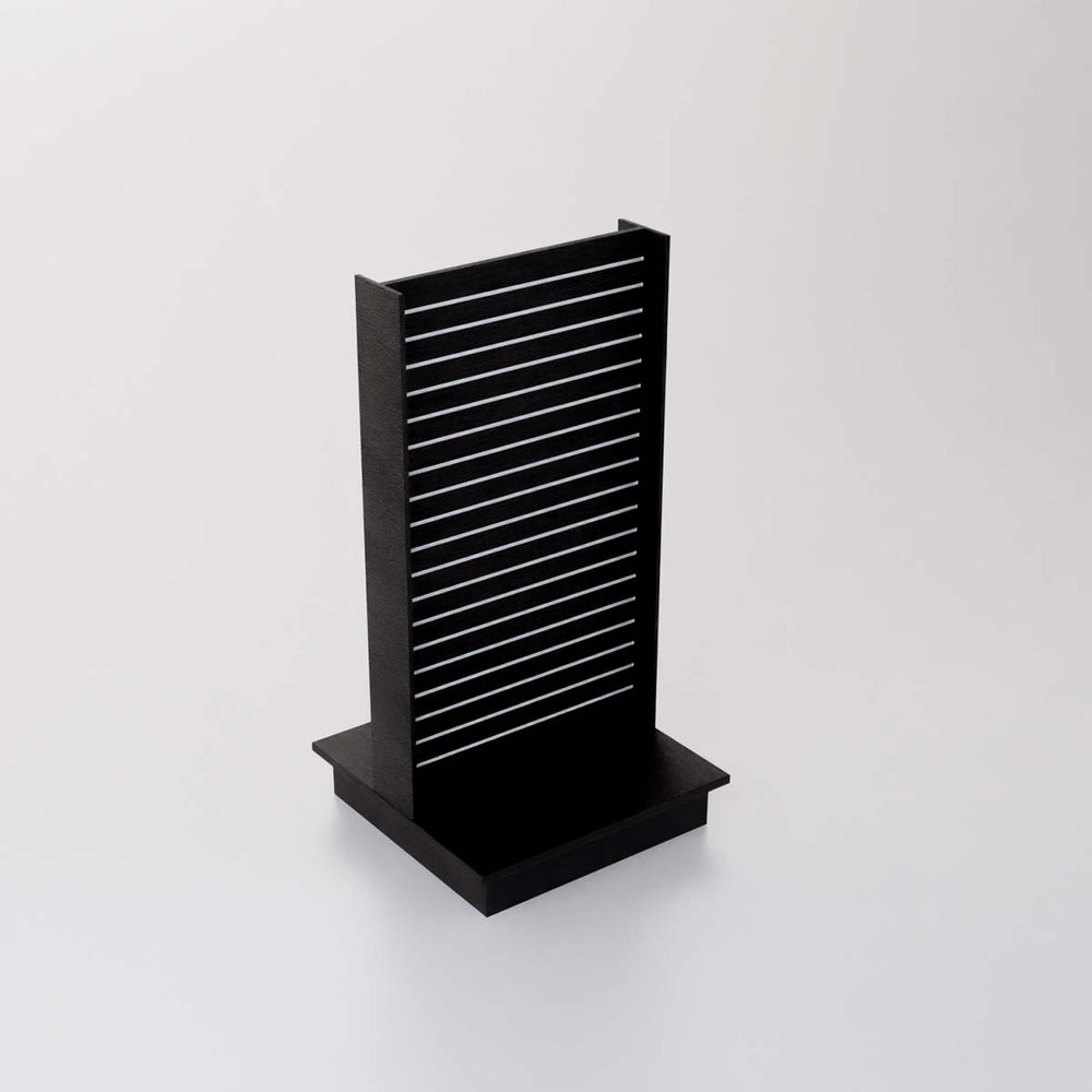 2-Way Slatwall Display Black