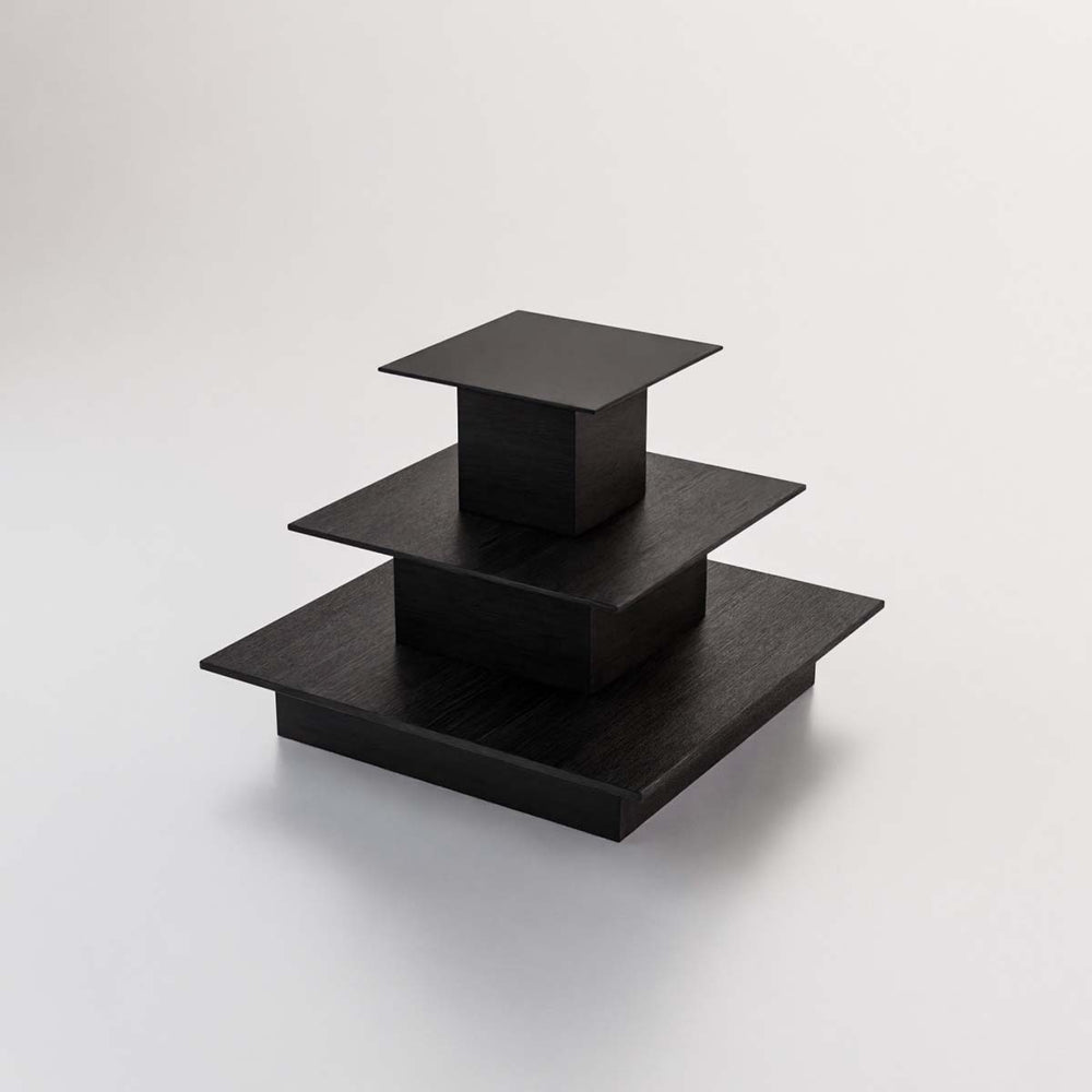 3-Tier Square Display Table