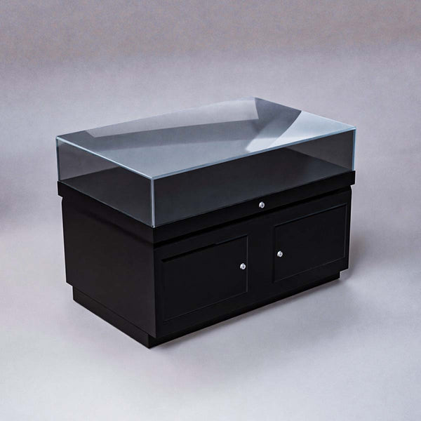 BLACK JEWELRY DISPLAYS 48"L x 23"D x 37"H