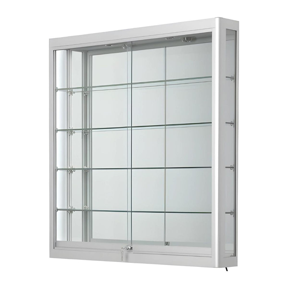 40″ SILVER ALUMINUM WALL MOUNTED CASE