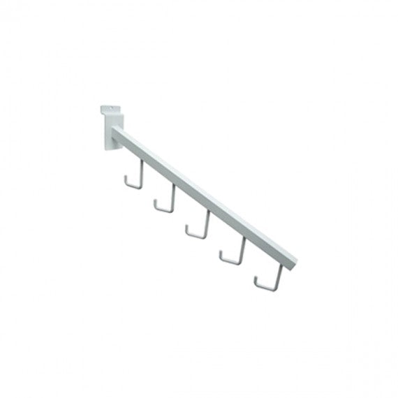 5-Hook Slatwall Waterfall