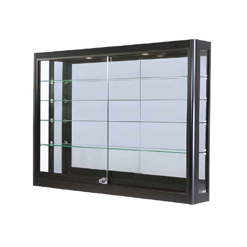 60″ BLACK ALUMINUM WALL MOUNTED CASE