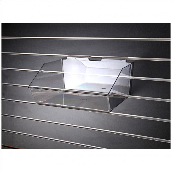 Acrylic Wide Bin for Slatwall