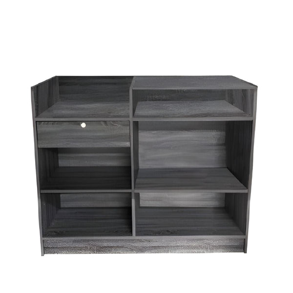 CASH WRAY REGISTER COUNTER RUSTIC GRAY 48"L x 18"W x 38"H