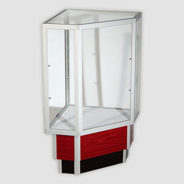 Full Vision Corner Case 20" Square x 38" H