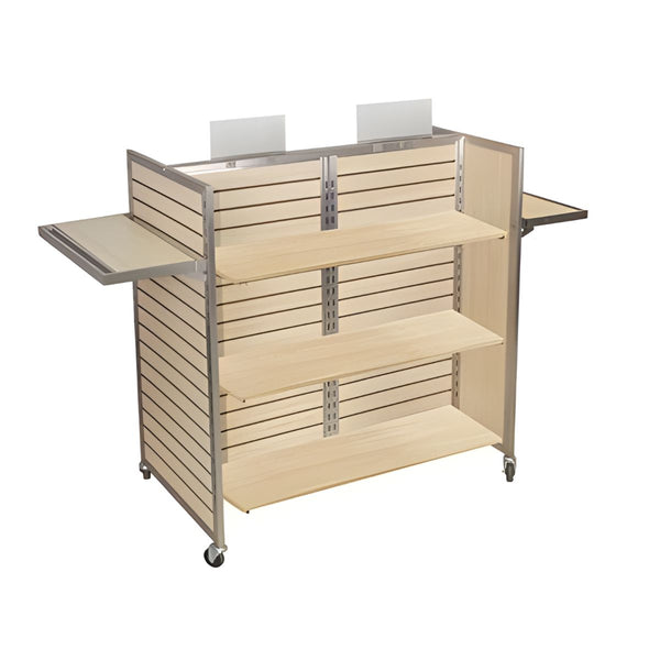 Gondola Slatwall 3-Panel Merchandiser