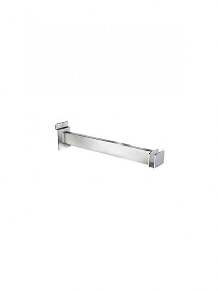 12″ Rectangular Hangrail Bracket for Slatwall