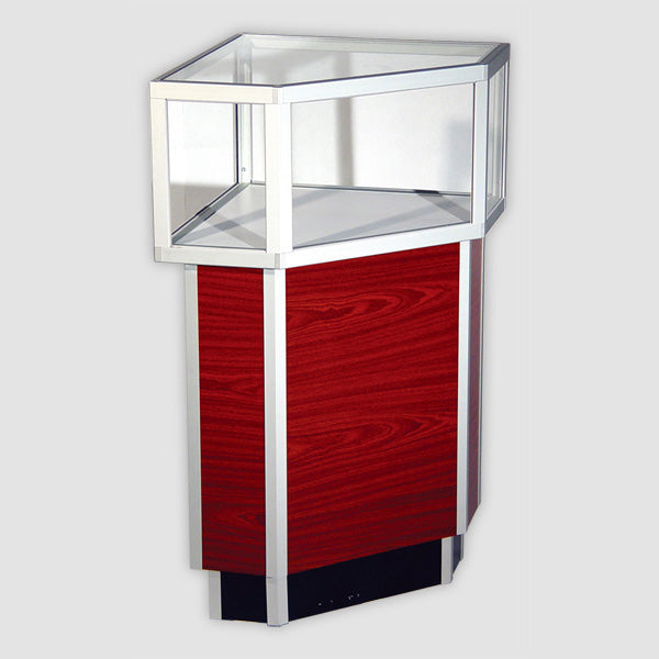 Jewelry Corner Case 38"H x 20" Square