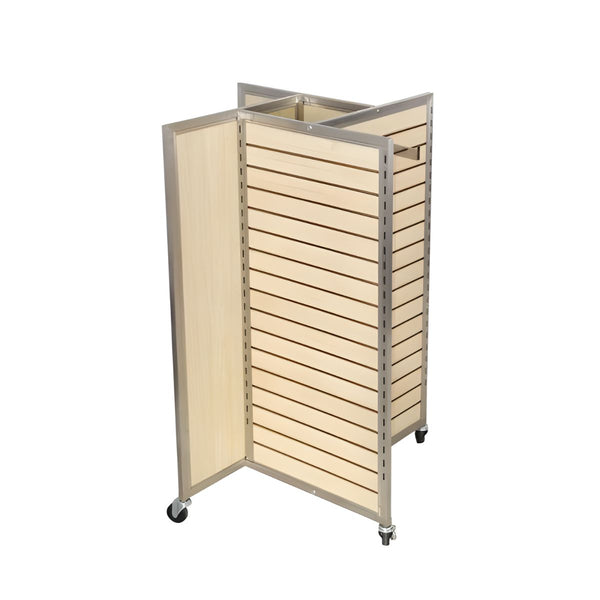 4-Panel Slatwall Pinwheel Merchandiser