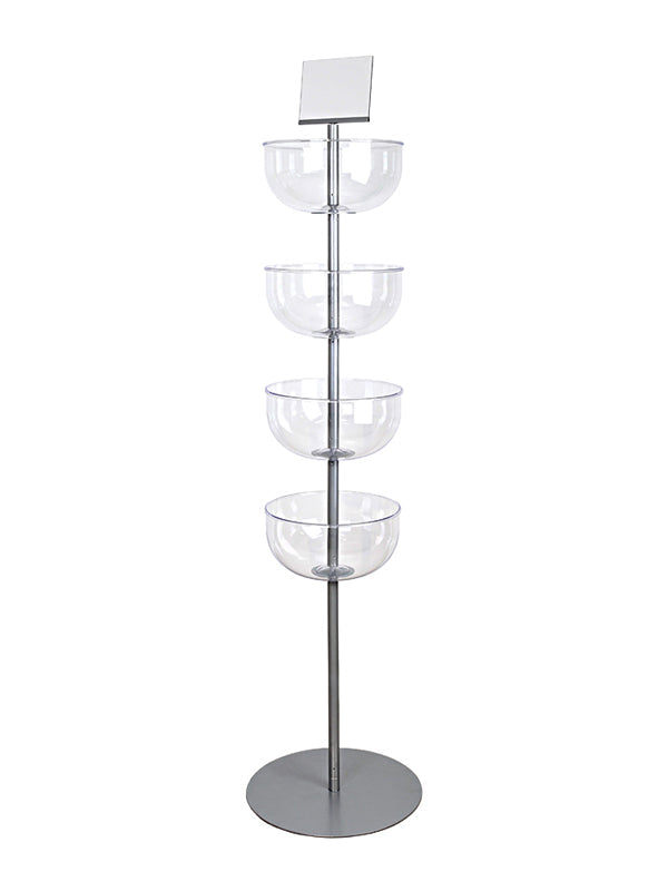 4 TIER BOWL DISPLAY