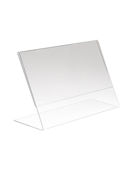 SLANT SIGN HOLDER- HORIZONTAL
