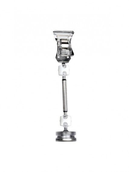 Small Clip Sign Holder with 2″ Magnetic Post