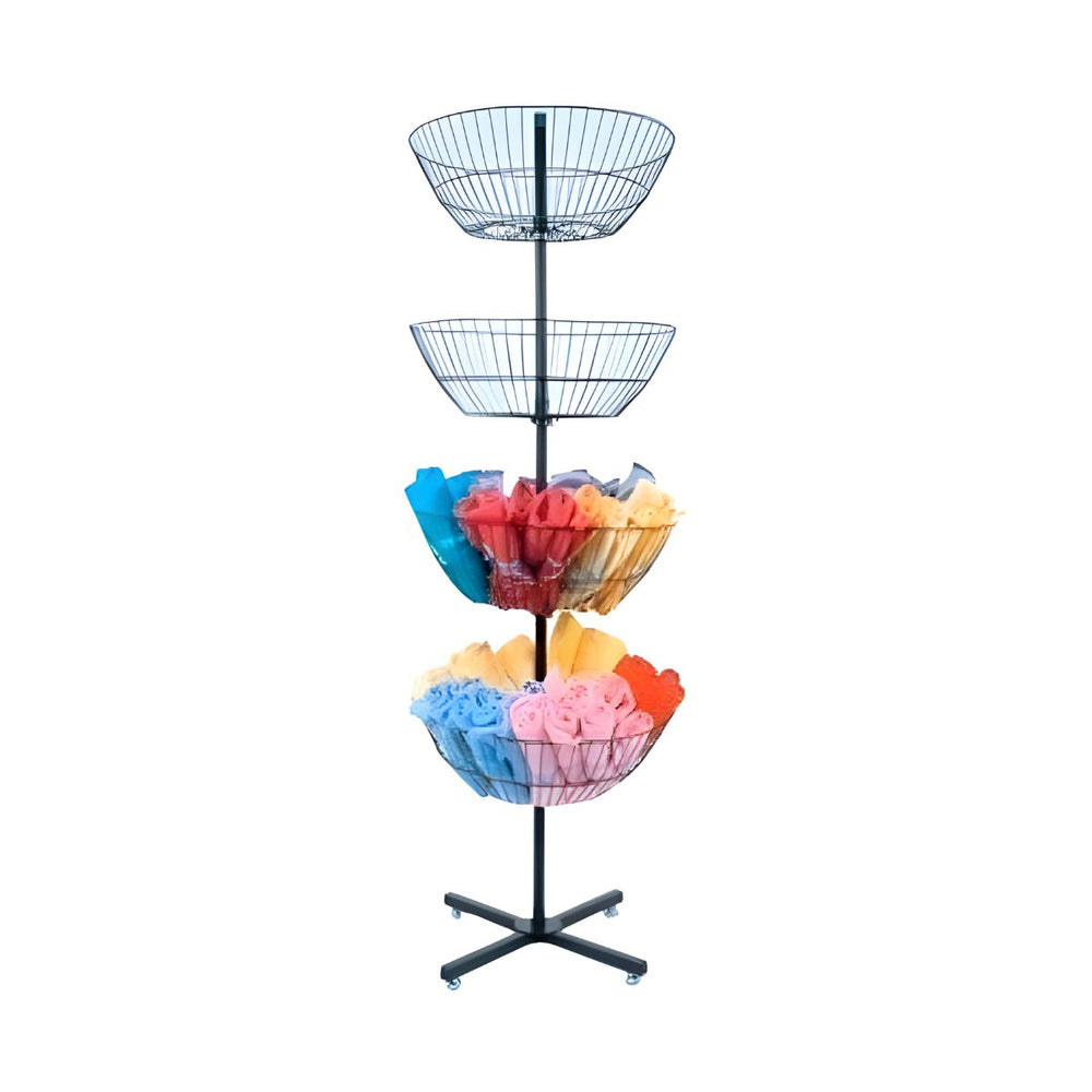 Spinning Basket Rack