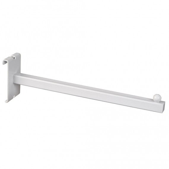 12″ Face-out Bracket Ball Stop End (Slatwall)