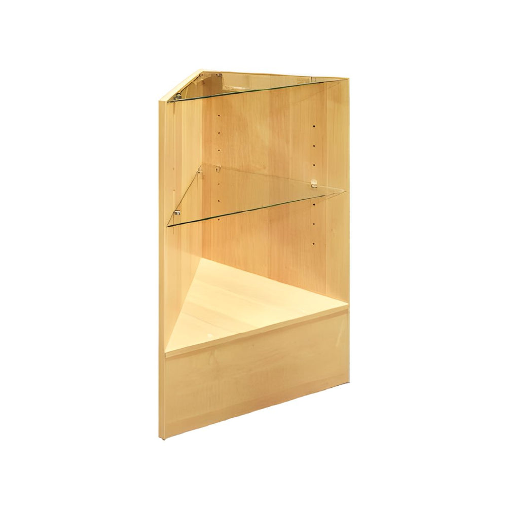 TRIANGLE CORNER MAPLE 18"(L) x 18"(W) x 38"(H)