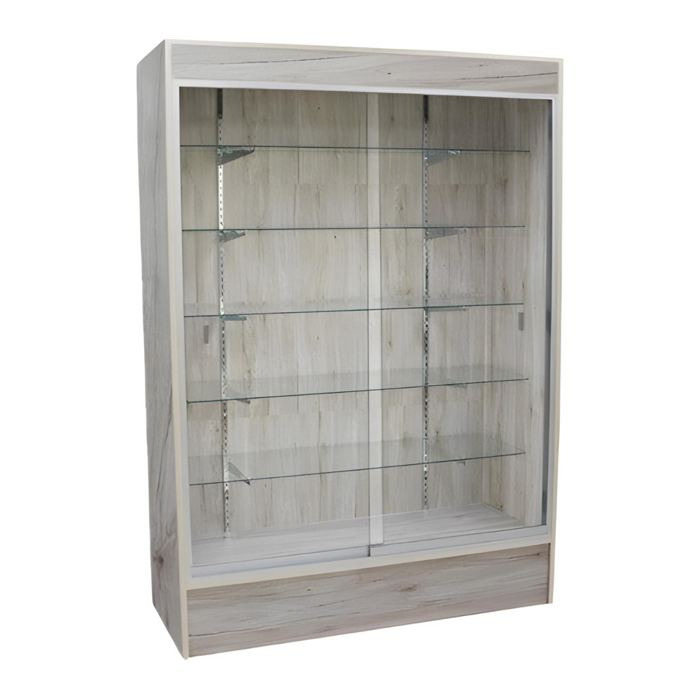 Wall Case Barnwood 48"(L) x 18"(W) x 78"(H)