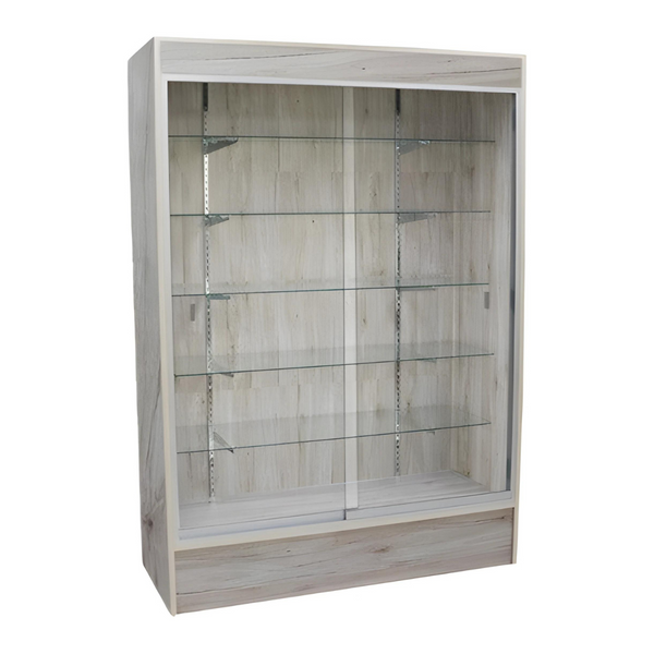 Wall Case Barnwood 48"(L) x 18"(W) x 78"(H)