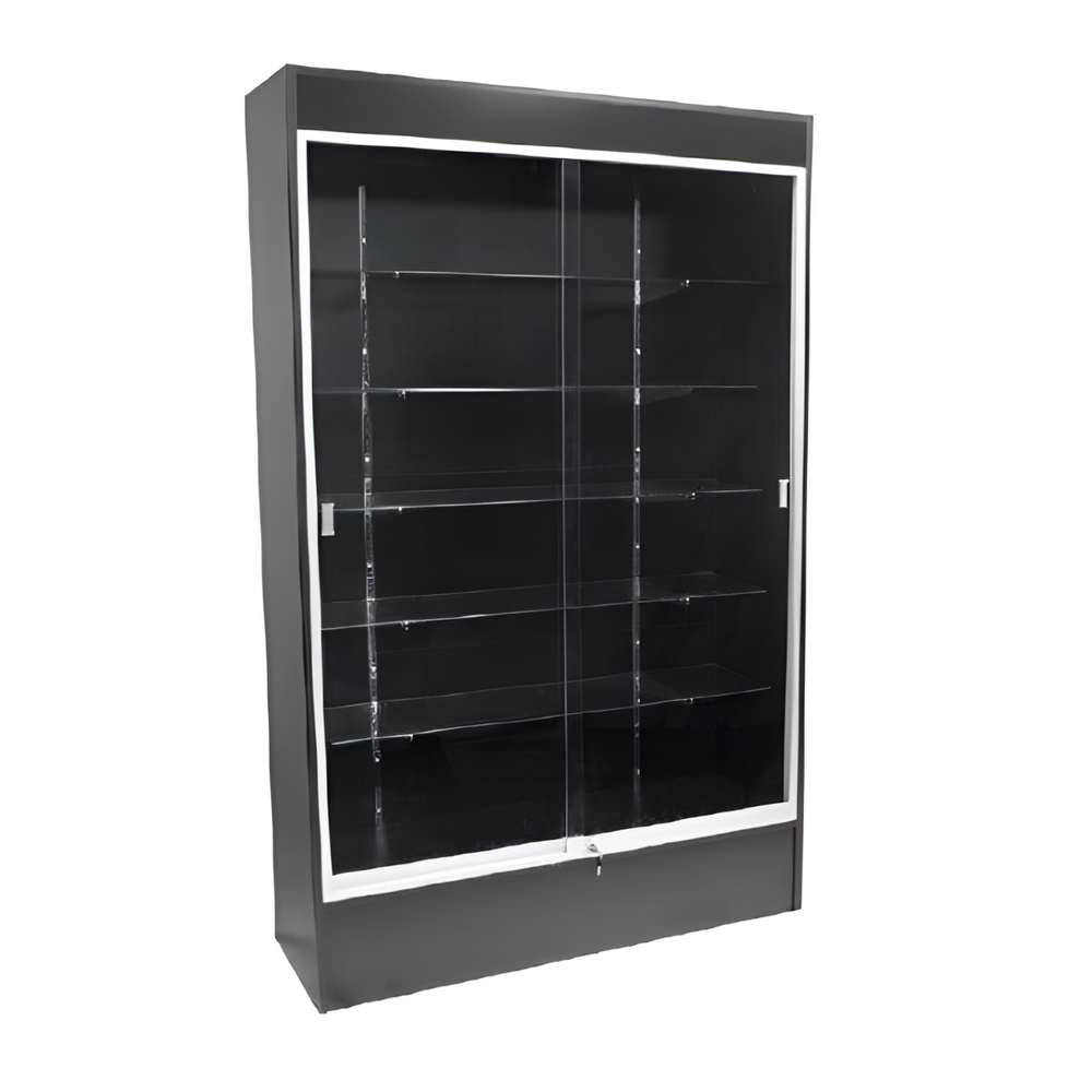 Wall Case Black 48"(L) x 18"(W) x 78"(H)