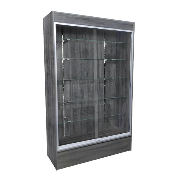 Wall Case Rustic Grey 48″ (W) x 18″ (D) x 78″ (H)