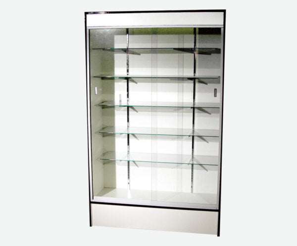 FULLVIEW WALLCASE WHITE (w/ Blk Trim)