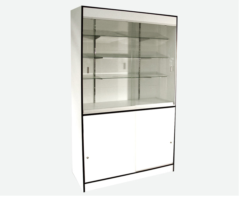 HALFVIEW WALLCASE WHITE (w/ Blk Trim)