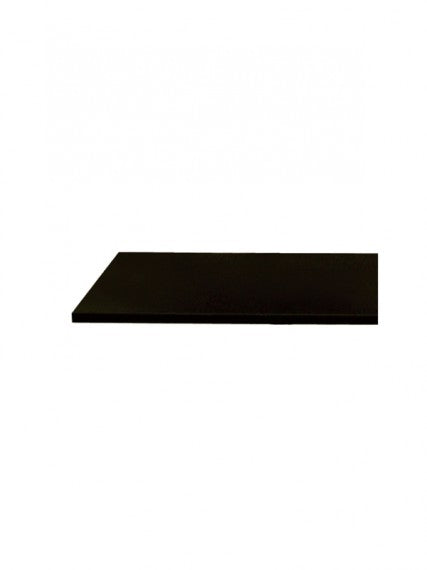 Melamine Wood Shelf Black